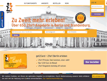 Tablet Screenshot of get2card.de